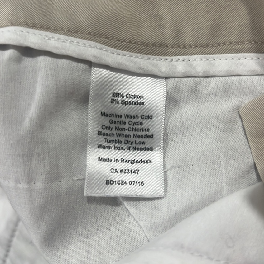 Talbots Khaki Shorts - Picture 4 of 5